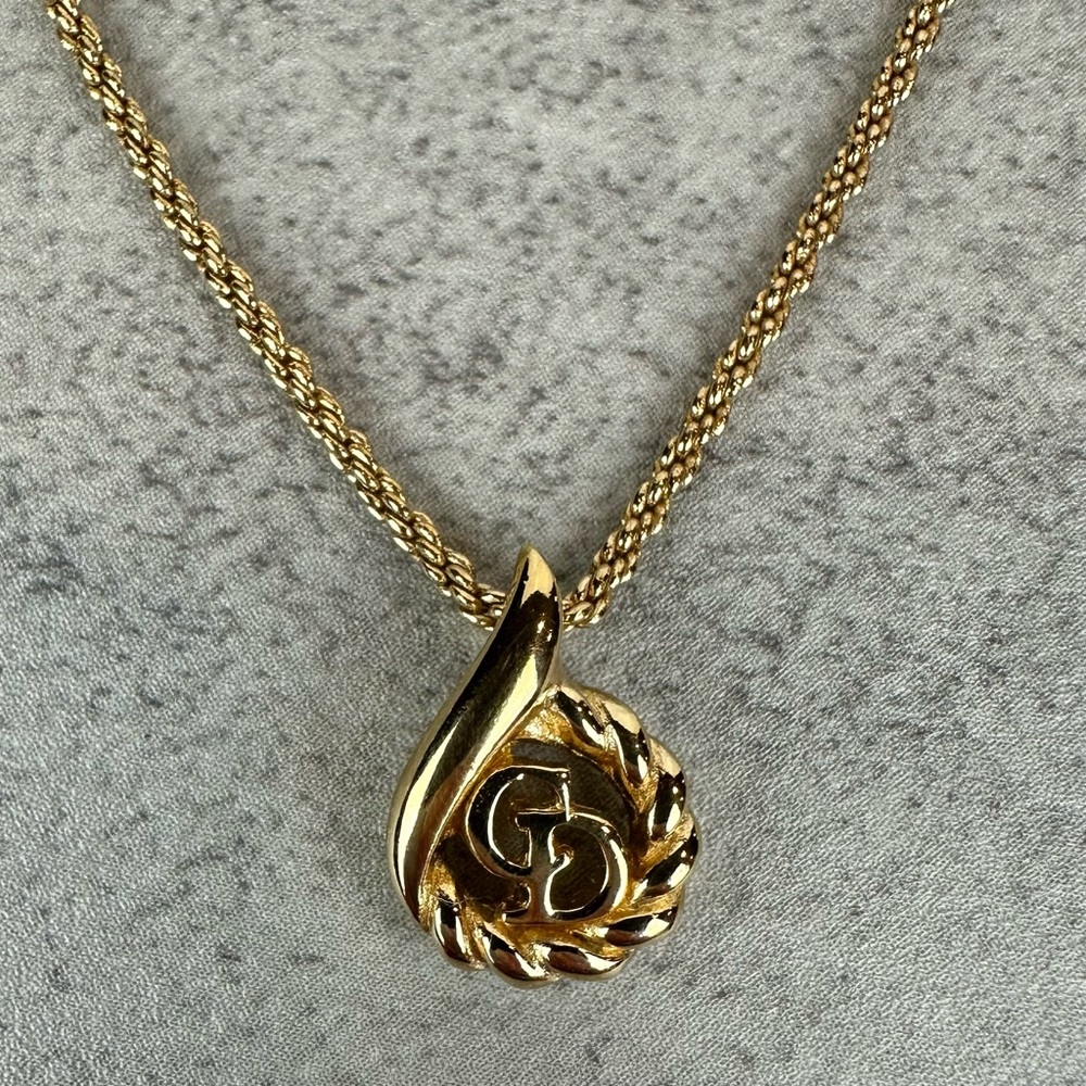 Vintage Christian Dior Pendant Necklace